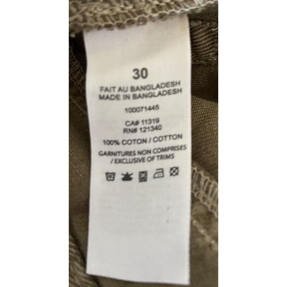 Garage For All Cargo Pant Unisex Mens Womens Size 30 Green Inclusive Skater - Picture 10 of 11